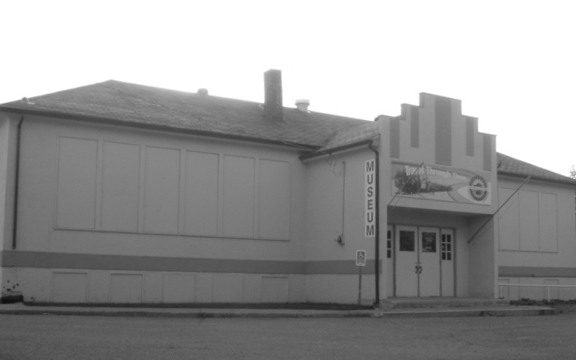 Black and white image of the Breton Museum